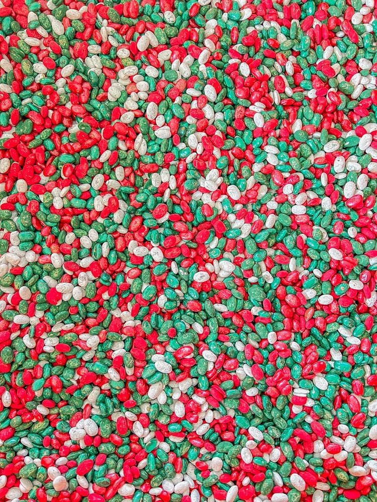 Fall Themed Sensory Beans - Colorful Sensory Bin Filler - 4 Cups