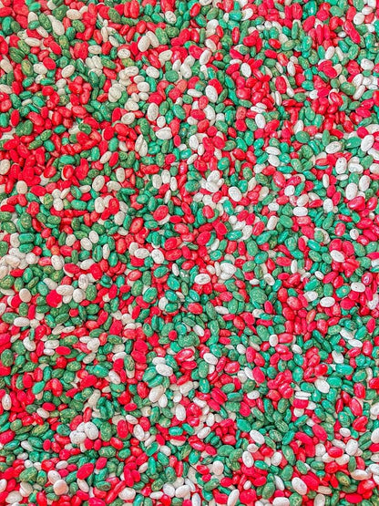 Fall Themed Sensory Beans - Colorful Sensory Bin Filler - 4 Cups