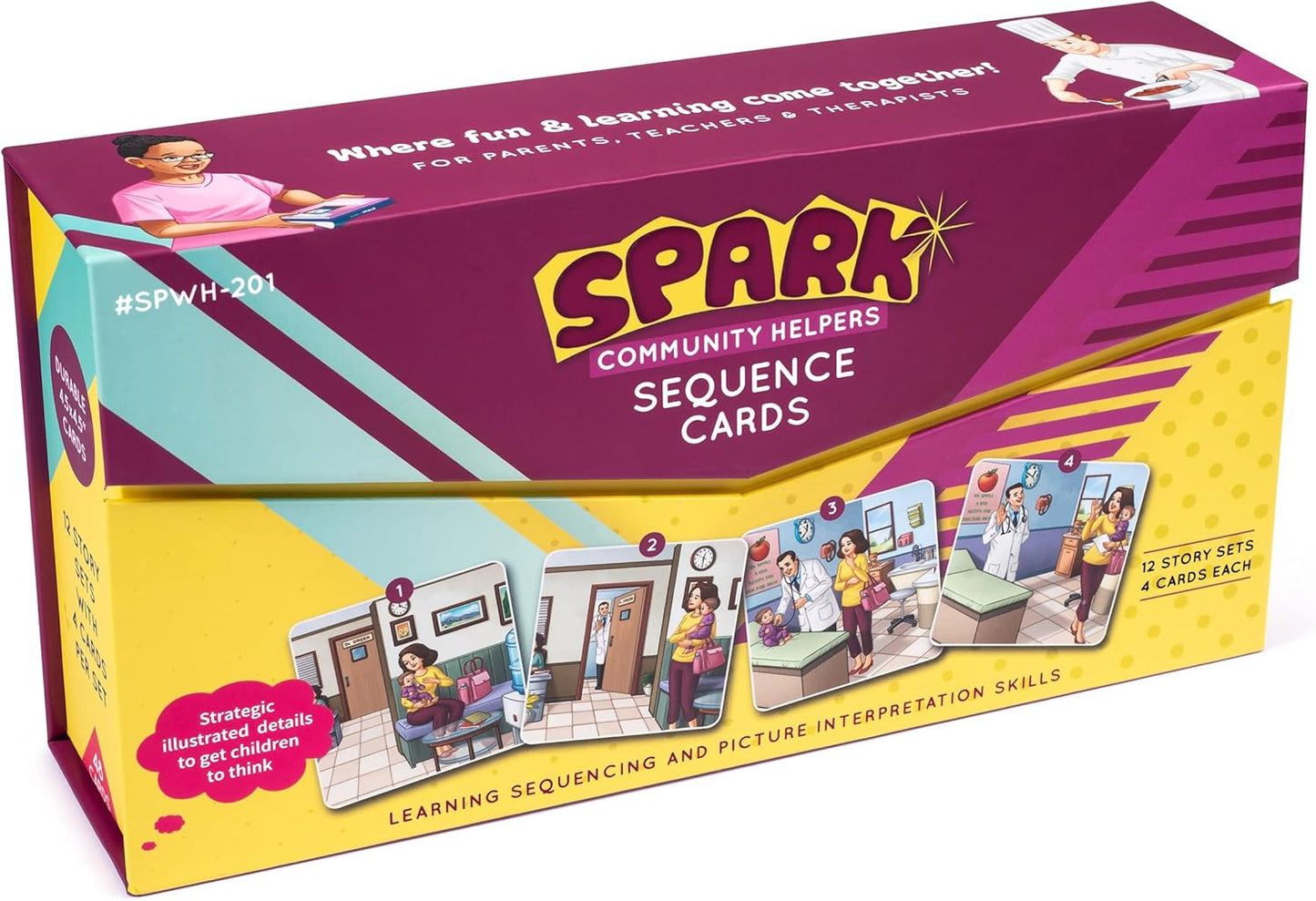 Sequencing Cards for Storytelling, Speech Therapy Game, Special Education Materials, Sentence Building, Problem Solving, Homeschooling Sequence Cards, Autism Game, Picture Sences, SEL