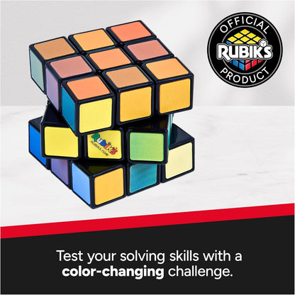 Rubik’s Cube, Special Retro 50th Anniversary Edition, Original 3x3 Cube Collectible & Desk Décor, Problem-Solving Brain Teaser, Fidget Toy, Sensory Puzzle for Adults, Teens, Kids, for Ages 8 & Up