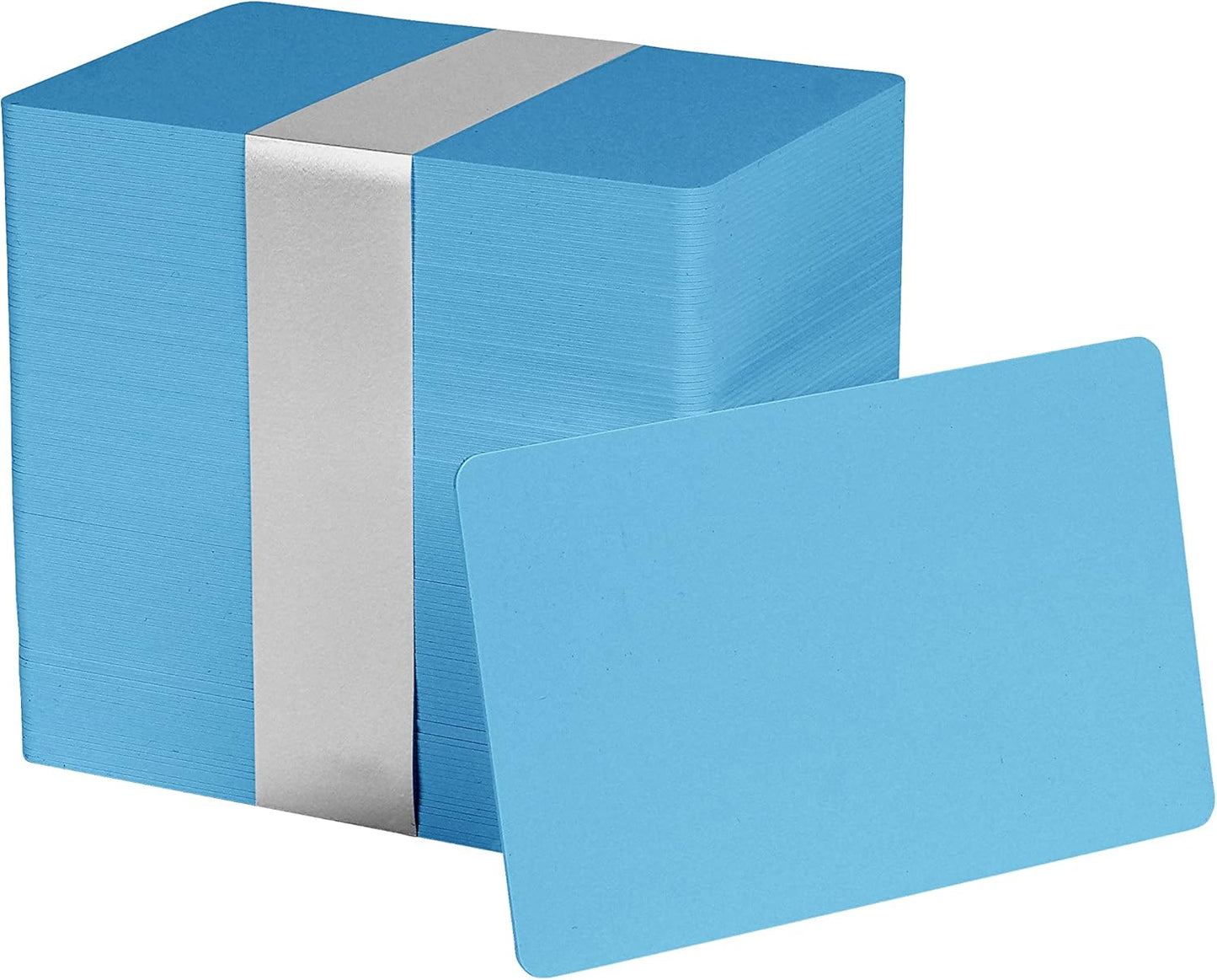 Pack of 100 Premium Yellow Gold CR80 PVC Cards | 30 mil by easyIDea