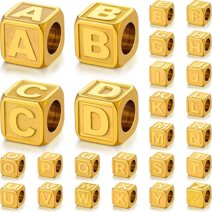DoDoBeads 1270 Pcs Letter Beads Kit, White and Colorful Square Acrylic Alphabet Beads with Extra Vowels, Numbers & Spacers, Perfect for Friendship Bracelets