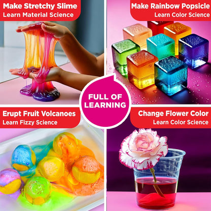 Doctor Jupiter Preschool Science Kit for Kids Ages 3-5 | Toddler Learning Activities, Birthday Gift Ideas for 3-4-5 Year Old Girls | Learning & Educational Toy STEM Kit with 100+ Experiments