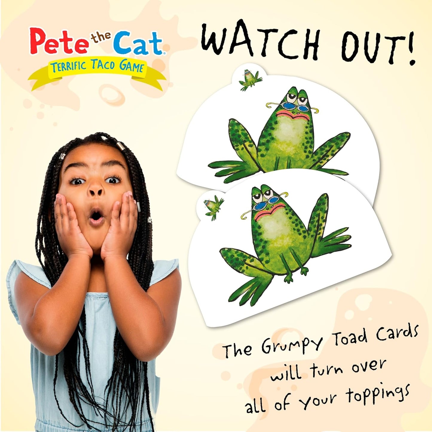 Briarpatch, Pete The Cat Terrific Taco Game, Based On Early Reader Books by James Dean, Preschool Learning for Children