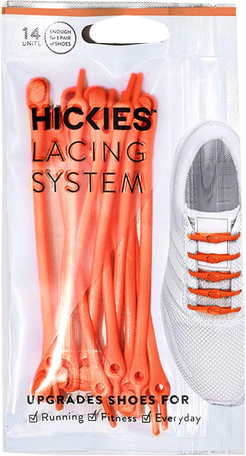 HICKIES No Tie Shoelaces – Elastic, Waterproof, Unisex Shoelaces for Adults, One Size Fits All for Sneakers & Running Shoes