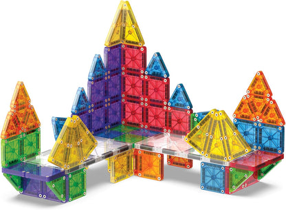 Magna-Tiles microMAGS 70-Piece Deluxe Magnetic Construction Set, The Original Magnetic Building Brand