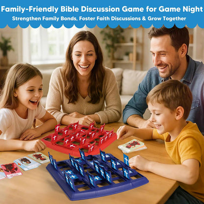 Garybank Guess Bible Who Am I Games for Kids, 24 Holy Bible Characters with Life Story & Verse Cards, Bible Trivia Study Supplies for Sunday School, Youth Group & Teens, Christian Catholic Gifts