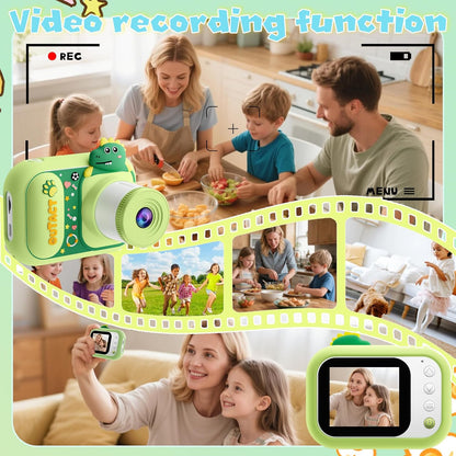 Microscope for Kids Handheld Mini Portable Digital Rechargeable 1000X with 2.4 Screen 1080P 3 in 1 Microscope Photography Recording Edu Age 4-6 8-12 Children Students