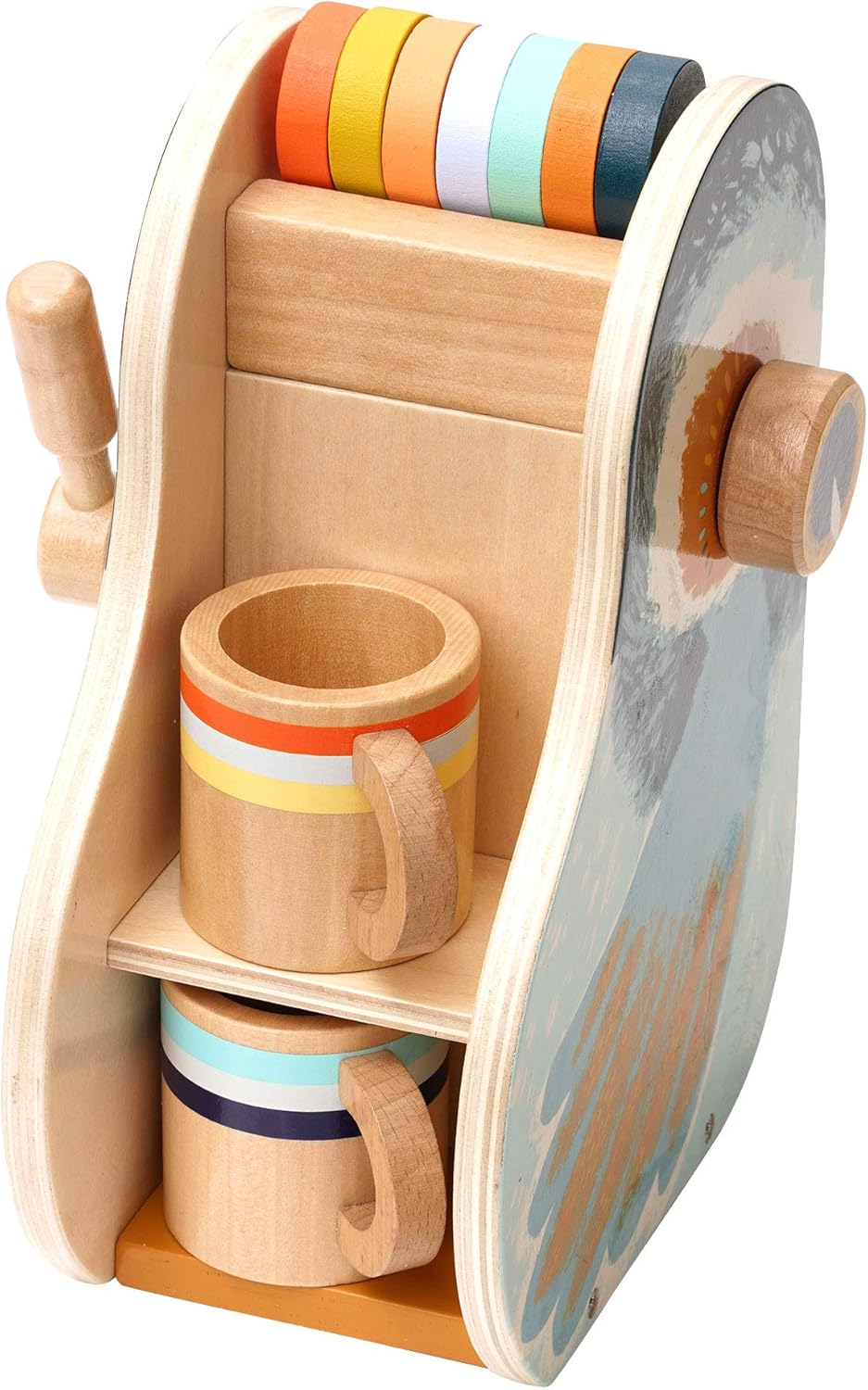 Manhattan Toy Early Bird Espresso Toddler & Kids Pretend Play Cooking Toy Set