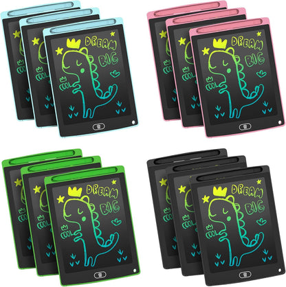 3 Pack LCD Writing Tablet, Colorful Toddler Drawing Tablet Doodle Board for Kids, Erasable Reusable Electronic Drawing Pad, LEYAOYAO Educational and Learning Toy for 3-6 Years Old Boy and Girl
