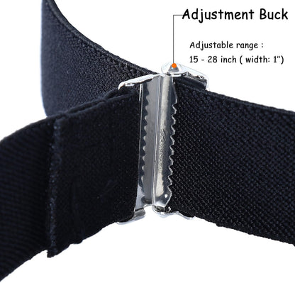 AWAYTR 3 PCS Kids Adjustable Magnetic Belts - Easy to Use Magnetic Buckle Belt for Boys and Girls