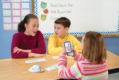 Edupress Math in a Flash Cards, Addition (EP62430), Multicolor Medium