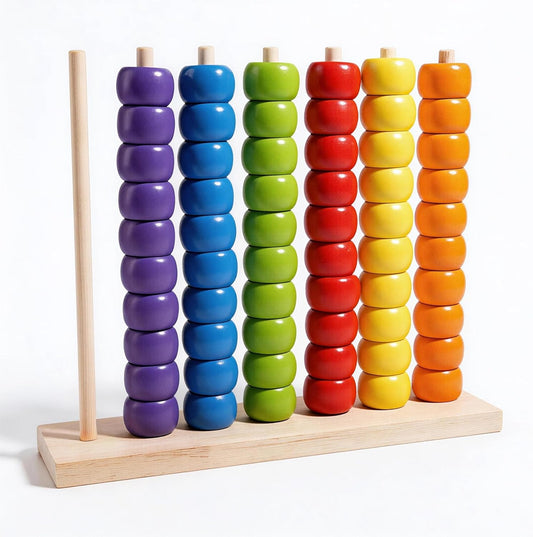 Liecho Color Matching Stacking Puzzle Game,Competitive Tabletop Brain Teaser for Family Game Night, Fast Pattern Challenge Ring Stack Puzzle,Stack Solve Set (1 Pack)