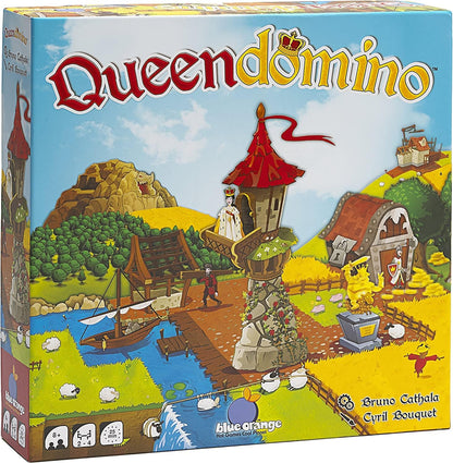 Strategy Board Game Extension for Kids, Teens and Family, Tabletop Game Nights, Ages 8 & Up, 2 to 5 Players, Kingdomino Age of Giants Expansion by Blue Orange Games