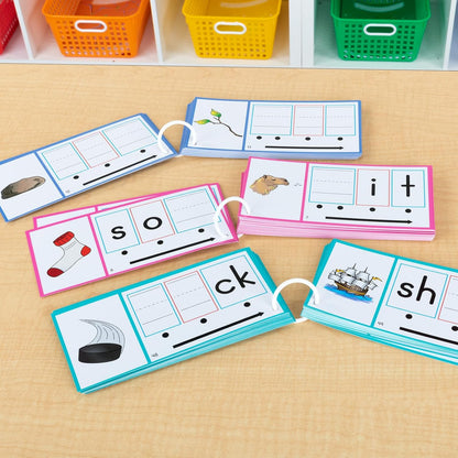 Really Good Stuff Tap and Write CVC Words - 120 Cards