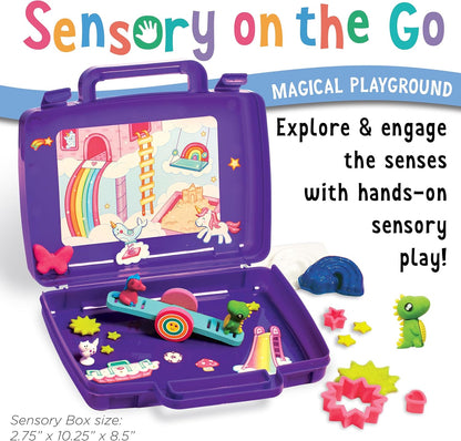 Creativity for Kids Sensory On The Go: Farmers Market - Preschool and Toddler Learning Sensory Kit, Sensory Bin Toddler Activities for Ages 3-5+