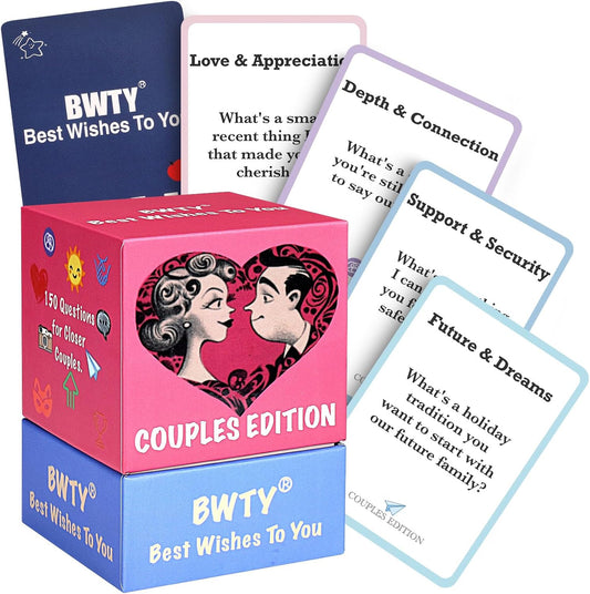 Family Edition Conversation Cards Game for Kids Teens and Adults Meaningful Question Connected Cards for Dinner Table Game Night Road Trips Fun Way to Bring The Family Together