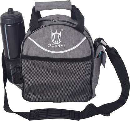 CROWN ME Disc Golf Set with 6 Discs and Mini Disc and Starter Disc Golf Bag