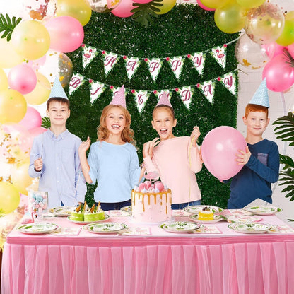 WERNNSAI Science Party Decorations - 48 Pcs Science Plates and Napkins Mad Scientist Birthday Decoration Chemistry Party Plates Set Little Scientist Labratory Favors Serves 16 Guests