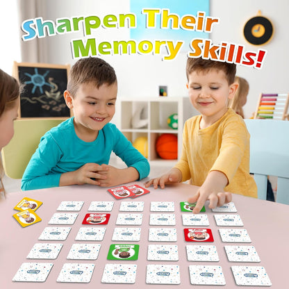 Aizweb CVC Word Match Game - 60 Pc Toddler Card Games for Kids Ages 3-6, Phonics Flash Cards for Preschool & Kindergarten Learning Activities, Educational Toys for Home School Supplies