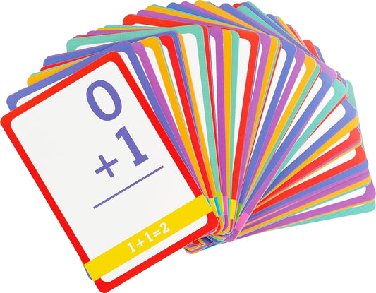 Addition Flash Cards (60 cards, Grades K-2)