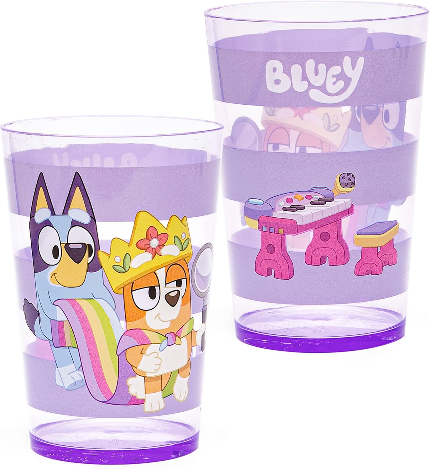 Zak Designs 14.5oz Disney Frozen 2 Nesting Tumbler Set Includes Durable Plastic Cups, Fun Drinkware is Perfect for Kids, 4pk (14.5oz, Anna & Elsa & Olaf)