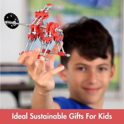 The Off Bits AirBit – Build Your Own Airplane! STEM Building Kit for Creative Kids 8-12 & Curious Adults, Fun Educational Gift for Boys & Girls