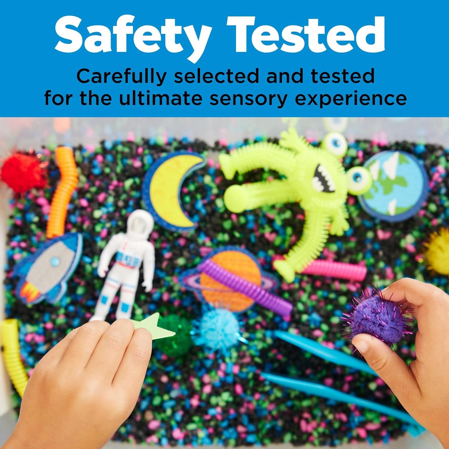 Creativity for Kids Sensory Bin: Dinosaur Dig - Toddler Sensory Toys, Sensory Bin Filler and Toddler Activities for Boys and Girls, Dinosaur Toys for Kids Ages 3-5+