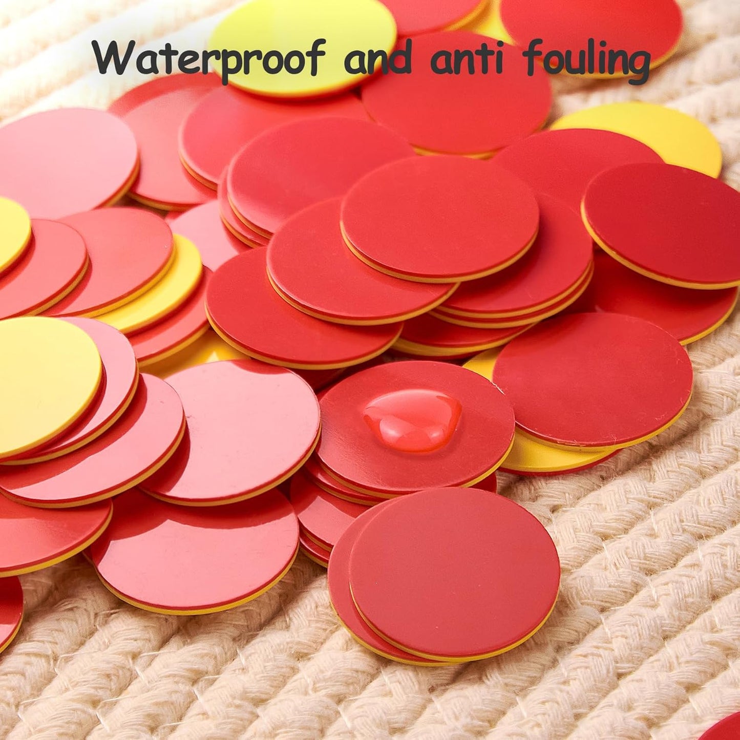 Counters for Kids Math 800 pcs Plastic Two-Color Red and Yellow Counter,Double Sided Counters Educational Toys to Help Kids Learn