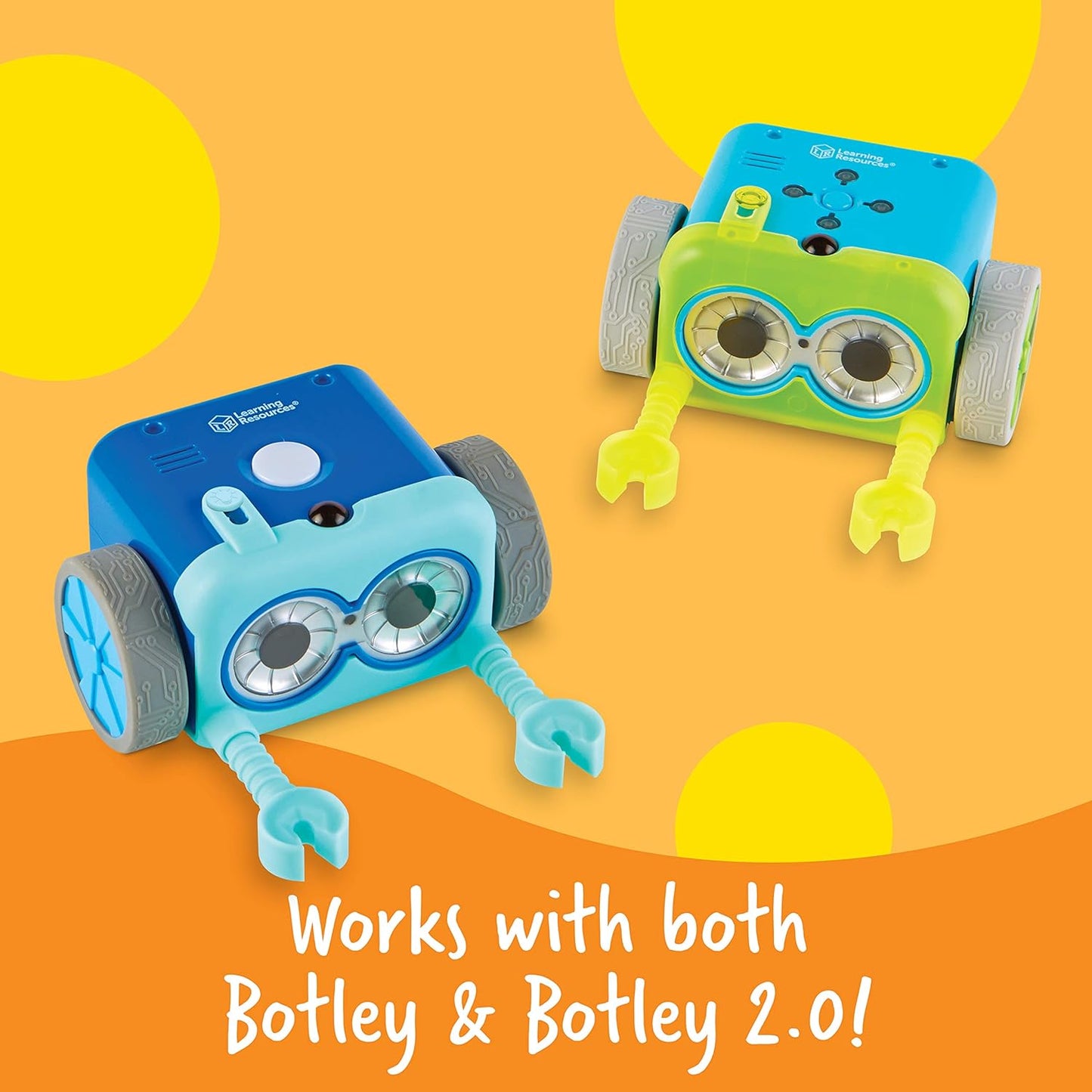 Learning Resources Botley the Coding Robot Multicolor Facemask - Coding Robot Accessories, Botley Not Included