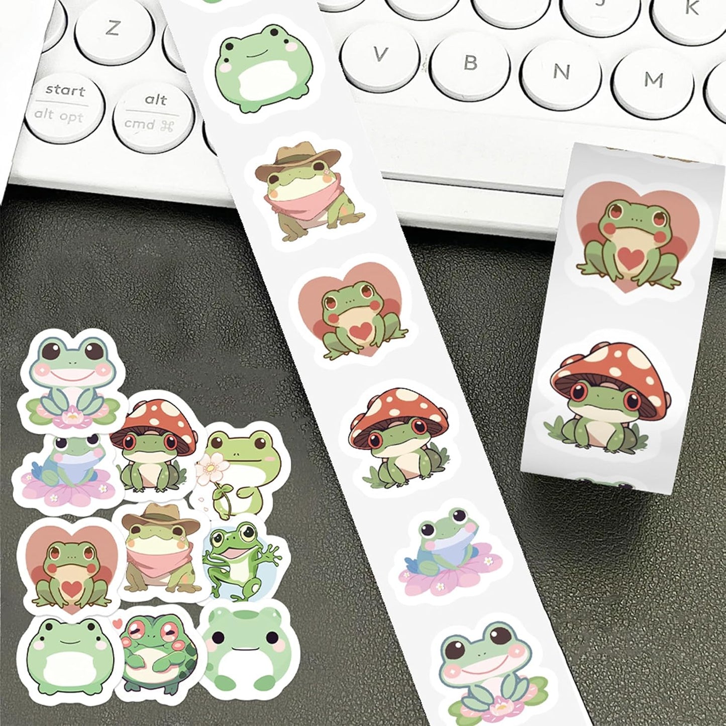 Chemistry Stickers Roll for Kids, Science Lab Experiment Stickers, 1000PCS 2 Rolls Chemical Lab Reward Labels, 10 Styles Classroom Teacher Supplies STEM Party Favors