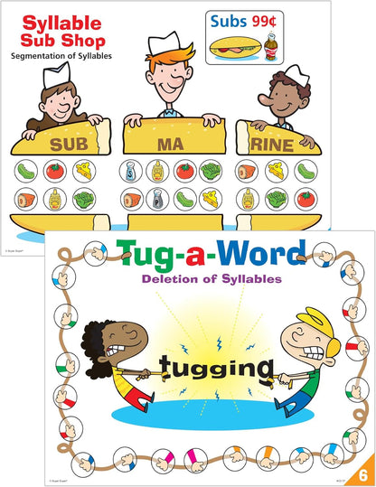 Super Duper Publications | Phonological Awareness Chipper Chat® Magnetic Game | Educational Learning Resource for Children