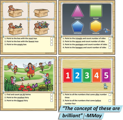 Gifted and Talented Flashcards (Wipe Clean) - Essential Verbal Concepts and Vocabulary; for Pre-K - Kindergarten; 90 flashcards with Over 200 Questions, Stickers, Fun Activities, Games, Pen Included