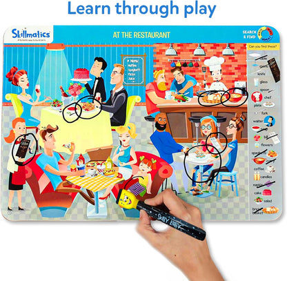 Skillmatics I Can Write PAW Patrol - Reusable Preschool Learning Activities, Educational Toy and Game, Back to School Supplies, Gifts for Students, Kids, Toddlers Ages 3, 4, 5, 6
