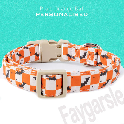 Faygarsle Dog Collar for Small Medium Large Dogs Colorful Puppy Collars for Female Dogs Toy Building Blocks Patterned Pet Collars for Summer Spring Wedding Puppy Girl Dog Collar M