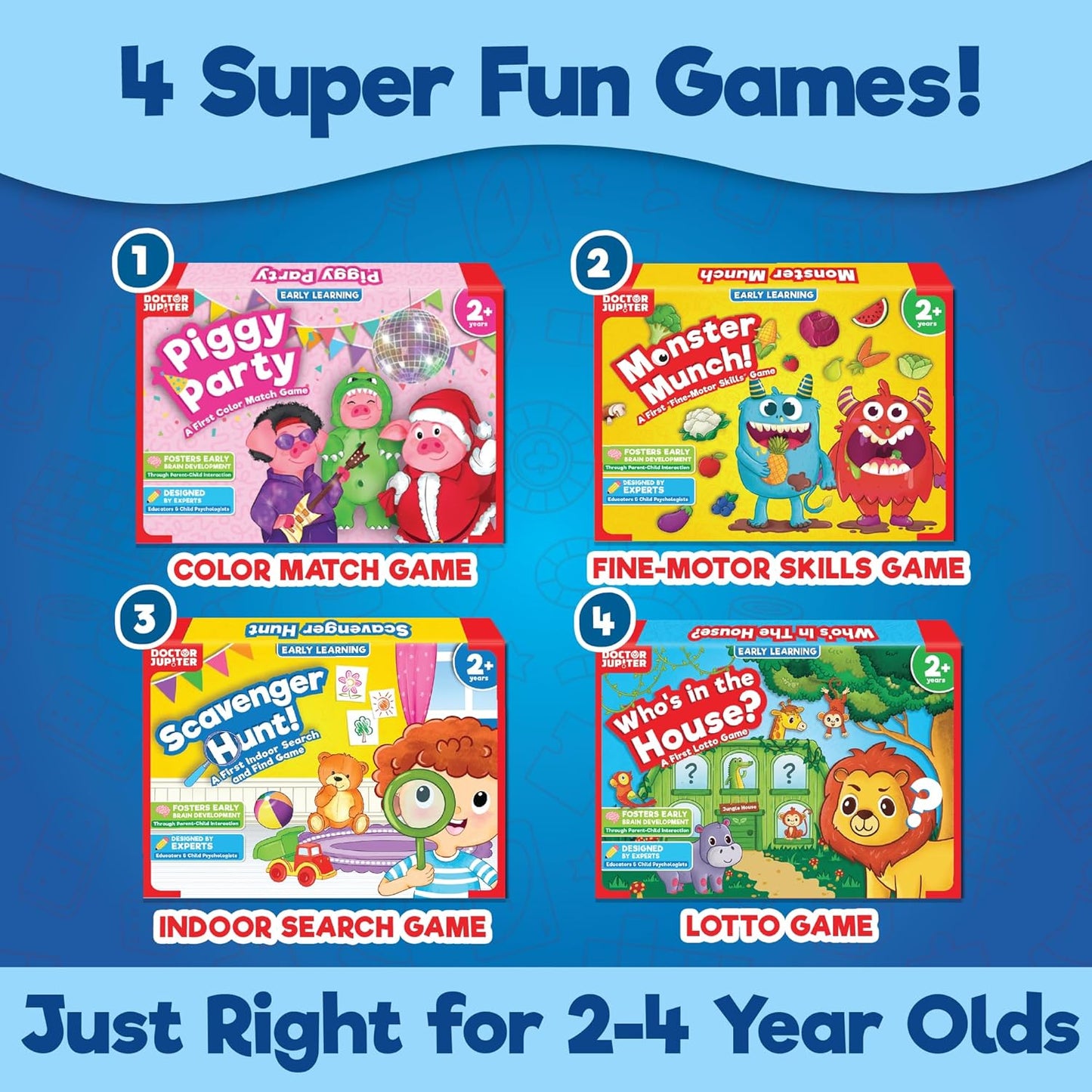 Doctor Jupiter My First Montessori Busy Book for Toddlers 1+ Year Olds | Preschool Learning Activities - Educational Travel Toys | Birthday Gift for Girls Ages 1,2,3