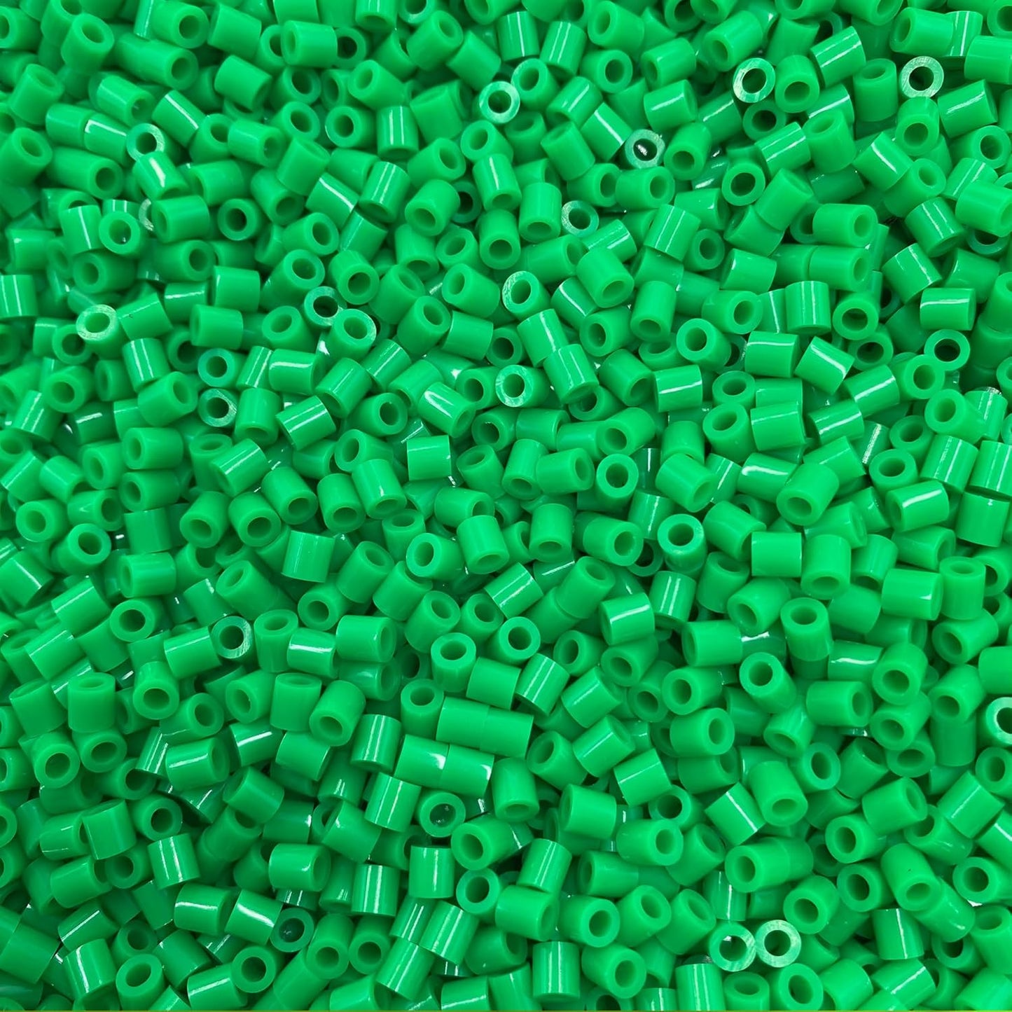 OEEKOI 5500Pcs Fuse Beads - 5mm Bulk Melting Beads for Crafts, Ideal for Christmas Birthday Gifts,Clear