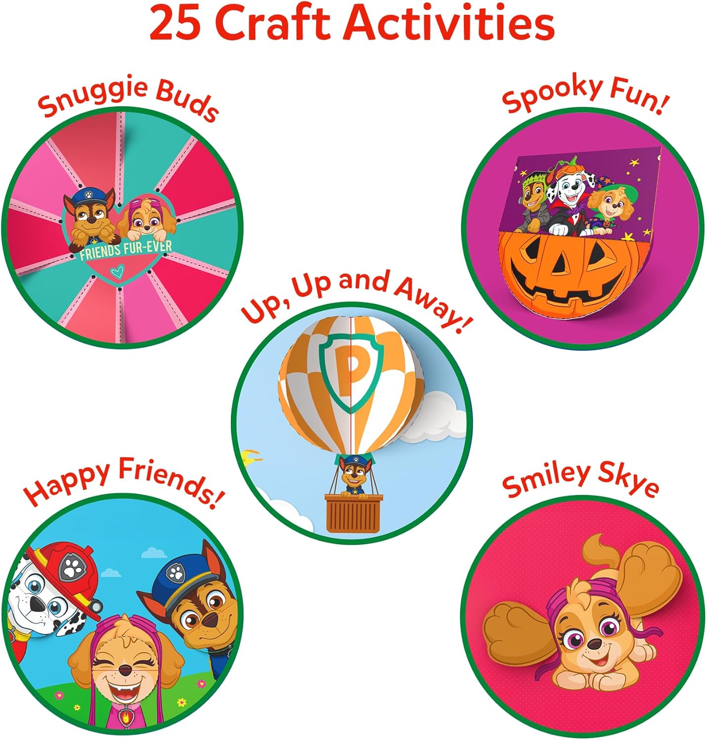 Skillmatics Scissor Skills Activity Book - Snip Snip, 25 Cutting Activities for Preschoolers, Felt Craft Kit, 2 Child-Safe Scissors, Fine Motor Skills, Screen-Free Fun, Gifts for Kids Ages 3-7