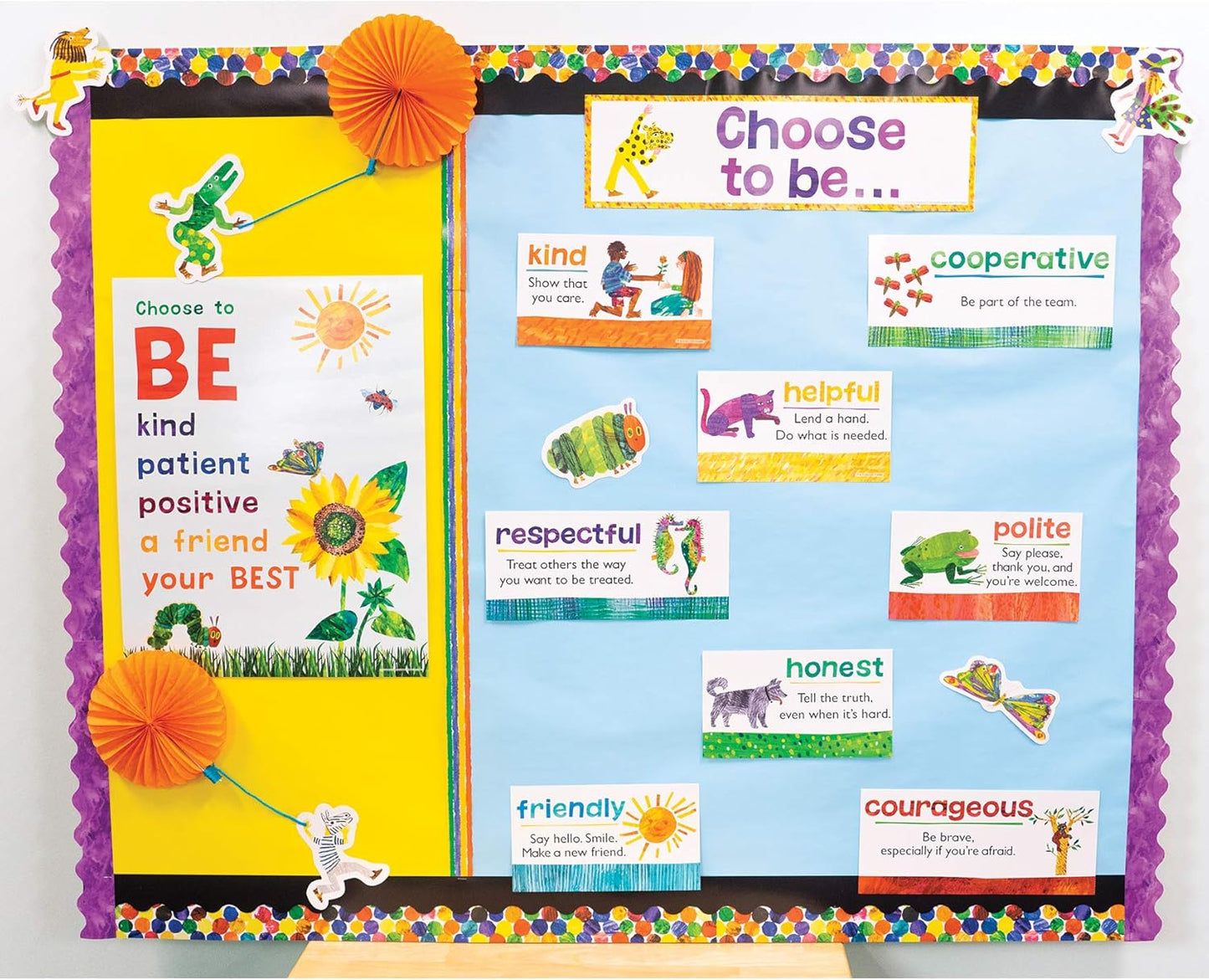 World of Eric Carle 43 pc Bundle of Math Bulletin Board Decorations, Numbers 0-20, Ten Frames, Counters, Place Value Math Manipulatives, Homeschool and Classroom Decor