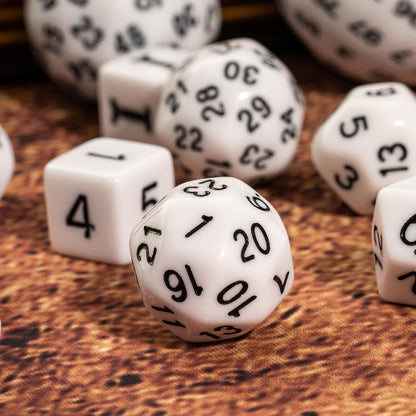 15 Pieces Complete Polyhedral DND Dice Set D3-D100 Spherical D&D Dice Set with Dragon Eye Dice Bag, D100 Dice for RPG Table Games(Black w/Purple Numbers)