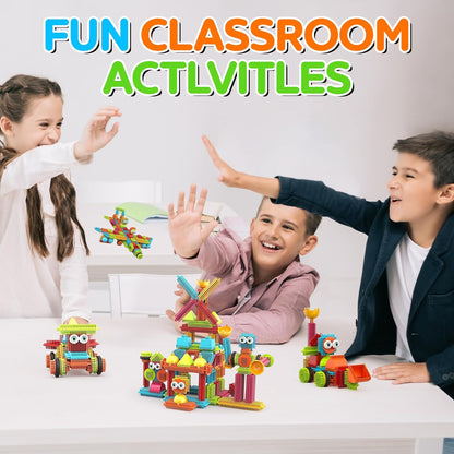 Contixo STEM Building Toys - 110 pcs Marble 3D Magnetic Run Tiles Learning Stacking Educational Building Blocks Set, Creativity Beyond Imagination, Inspirational, Recreational Toy for Kids