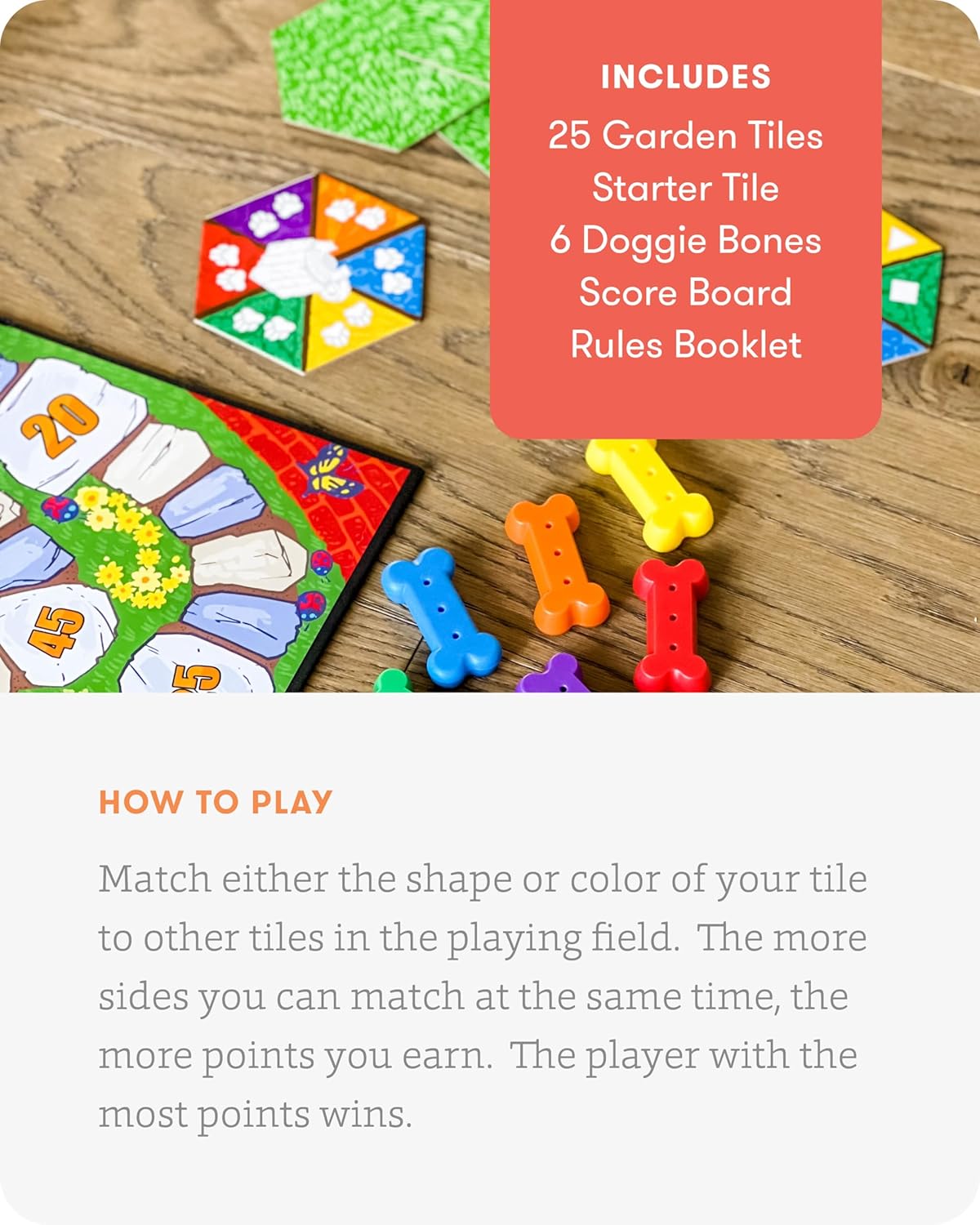 SimplyFun Lily Pond - Educational Game to Practice Early Reading and Spelling - an Engaging and Fun Toddler Game - 2 to 4 Players, Ages 4 & Up