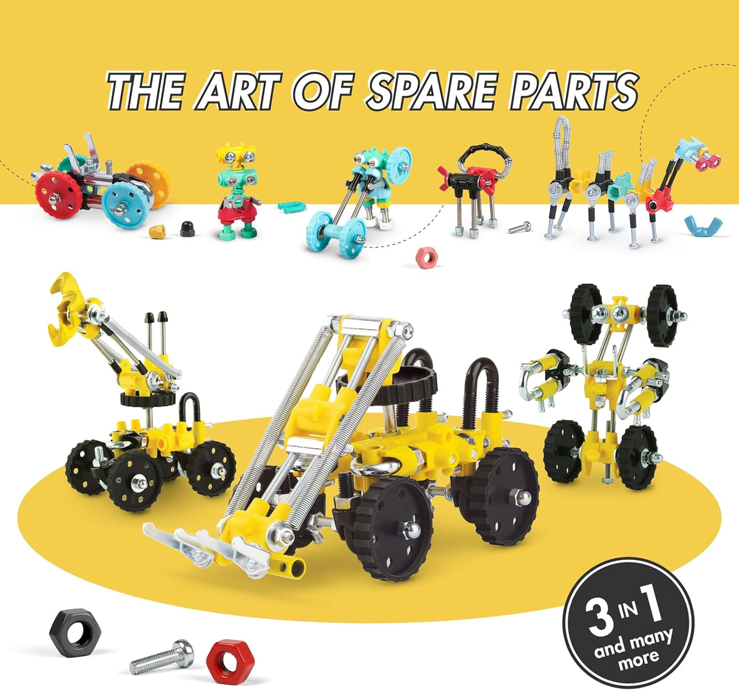 The Off Bits AirBit – Build Your Own Airplane! STEM Building Kit for Creative Kids 8-12 & Curious Adults, Fun Educational Gift for Boys & Girls