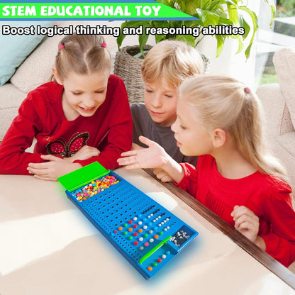 KIDAMI Code Breaker, Classic Codebreaking Travel Board Game, Brain Puzzle Set - 2 Player Battle of Famliy Game, Toys for Kids & Adult