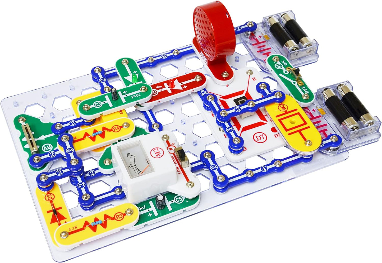 Snap Circuits Classic SC-300 Electronics Exploration Kit | Over 300 Projects | Full Color Manual Parts | STEM Educational Toy for Kids 8+ 2.3 x 13.6 x 19.3 inches