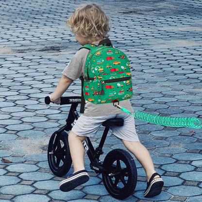 Accmor Toddler Backpack Leash, Mini Child Backpack with Anti Lost Wrist Link, Cute Kids Backpack Leash Walking Harness for Outdoor Travel, Small Excavator Backpack Tether for Baby Boys Girls Ages 1-3