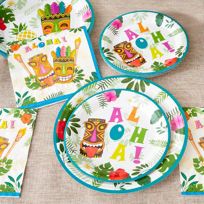 WERNNSAI Science Party Decorations - 48 Pcs Science Plates and Napkins Mad Scientist Birthday Decoration Chemistry Party Plates Set Little Scientist Labratory Favors Serves 16 Guests