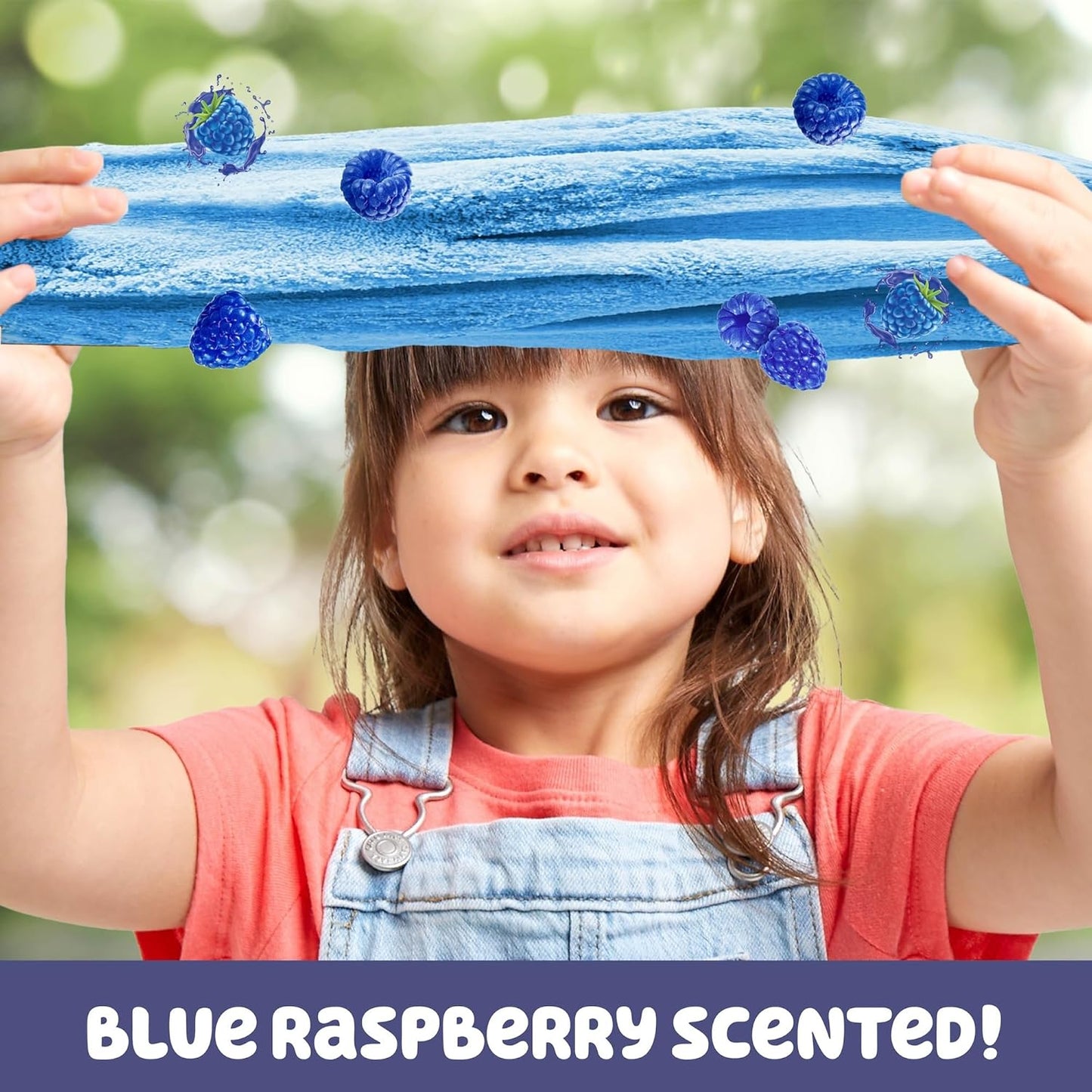 Horizon Group USA Bluey SLIMYGLOOP Slimy Sand Mold & Play Creations, 8-Piece Playset, 3 Scented Colors, Sensory Activity for Kids Ages 3, 4, 5, 6, 7, 8, Multi, Medium