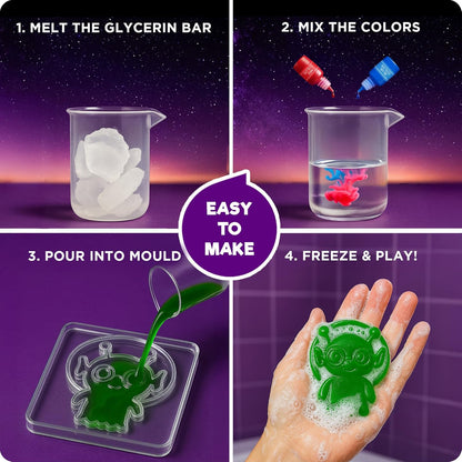 Doctor Jupiter Glam Science, DIY Makeup Craft Kit for Girls Ages 6+ | 50+ Beauty Recipes - Make Your Own Makeup, Perfume, Lip Gloss, Bath Bomb| Birthday Gift Ideas for 6-7-8-9-10-11-12 Year Olds