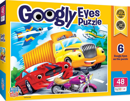 MasterPieces – 48 Piece Jigsaw Puzzle for Kids 4+ Years, Pets with Googly Eyes, Educational and Fun Game, Gift Idea for Children, 19" x 14